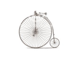high wheel bicycle art